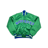 Dallas Mavericks heritage satin bomber jacket official NBA, JacketnJoint