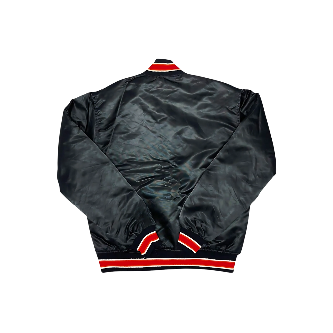 Miami Heat heritage satin jacket official NBA fanwear backwear, JacketnJoint