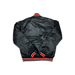 Miami Heat heritage satin jacket official NBA fanwear backwear, JacketnJoint