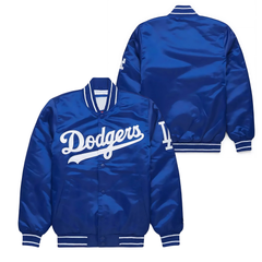 Dodgers Legacy Satin Bomber, Royal Blue, JacketnJoint