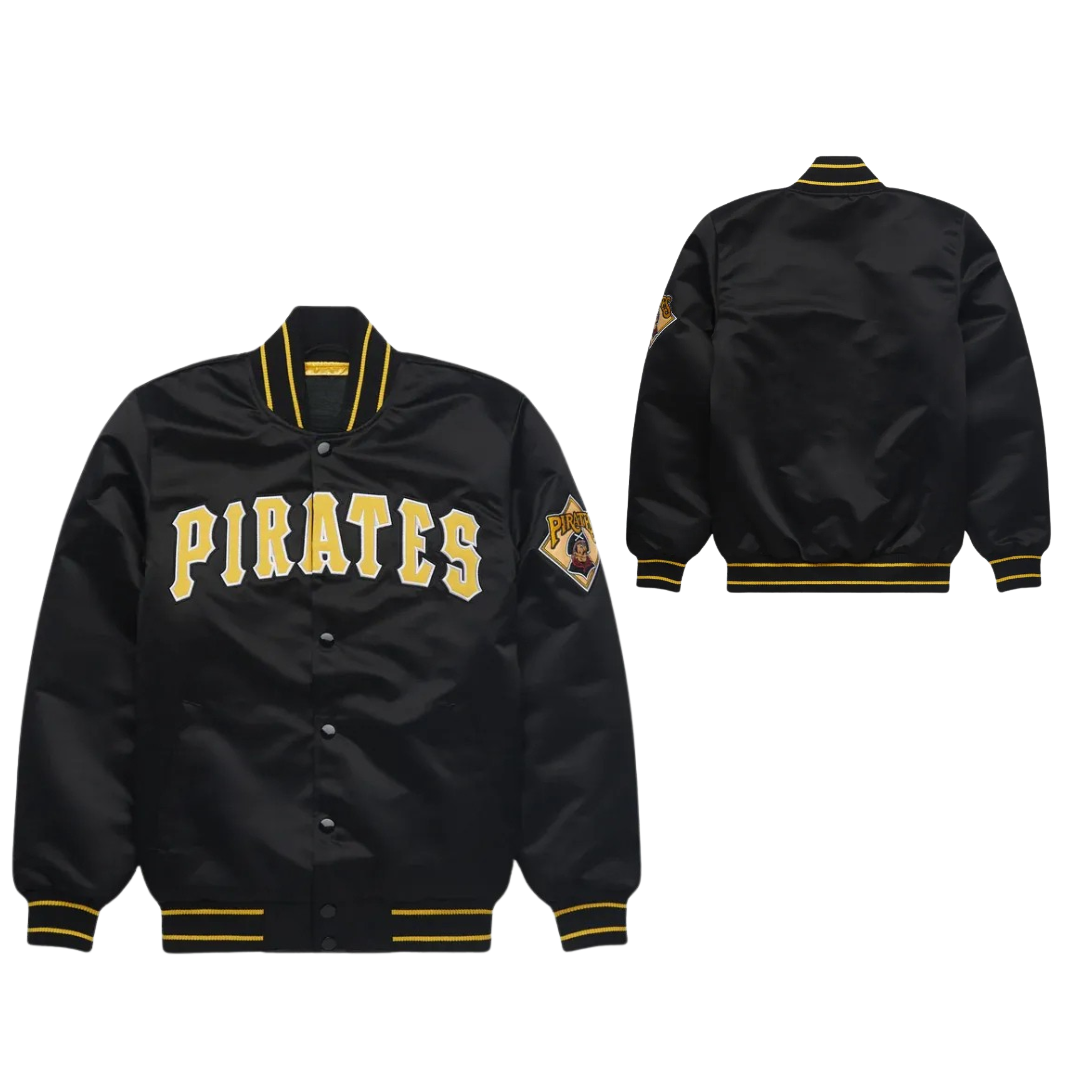 MLB Pittsburgh Pirates satin jacket, JacketnJoint