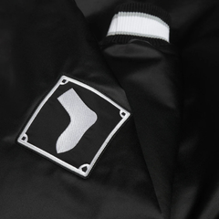 Chicago White Sox Satin Bomber sleeve logo, JacketnJoint