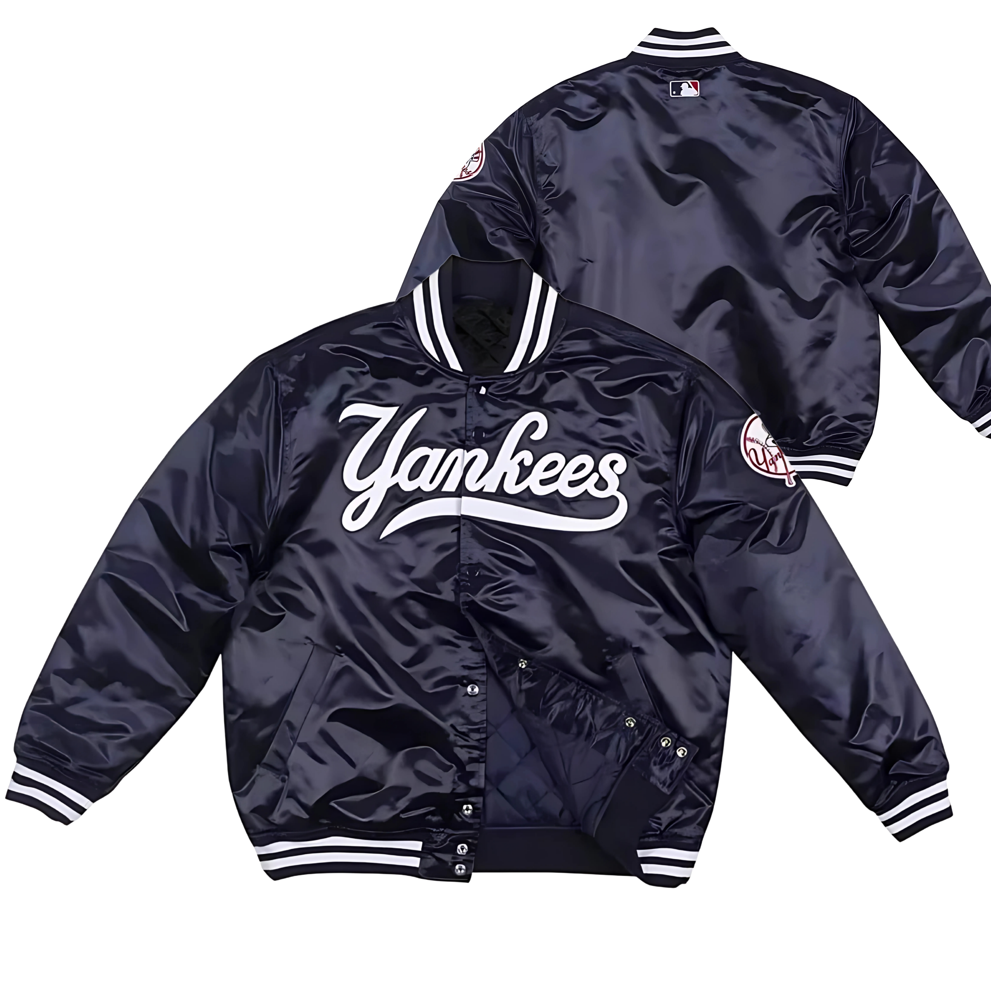 NY Yankees Satin Jacket, JacketnJoint