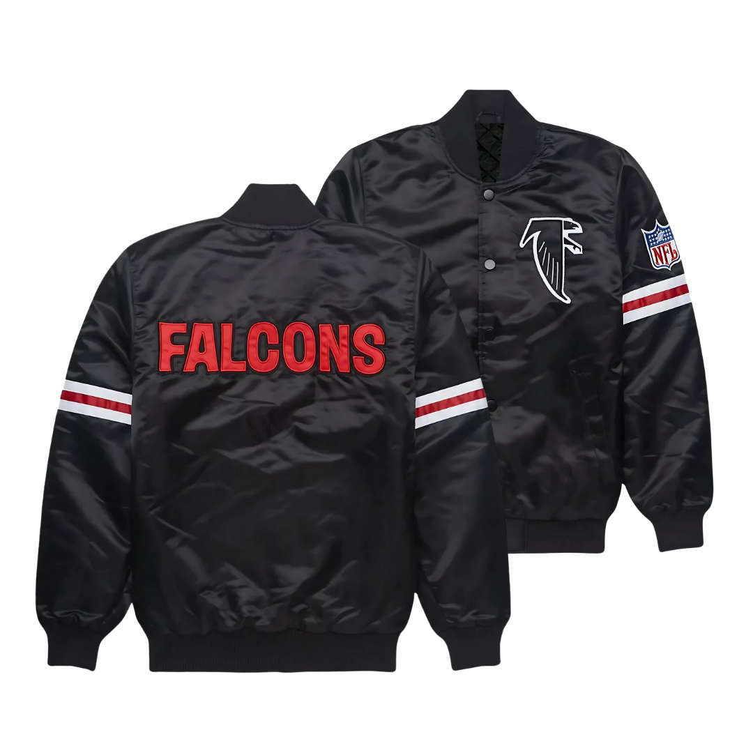 Legacy edition Atlanta Falcons football satin jacket, JacketnJoint