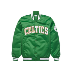 Boston Celtics Heritage Edition satin jacket official NBA gear, JacketnJoints