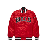 Chicago Bulls retro varsity satin jacket official NBA gear, JacketnJoint