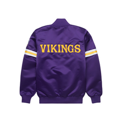 Minnesota Vikings Premium Satin Game Day Jacket, JacketnJoint