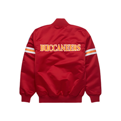 Premium Satin Red Jacket for Tampa Bay Buccaneers Fans, JacketnJoint