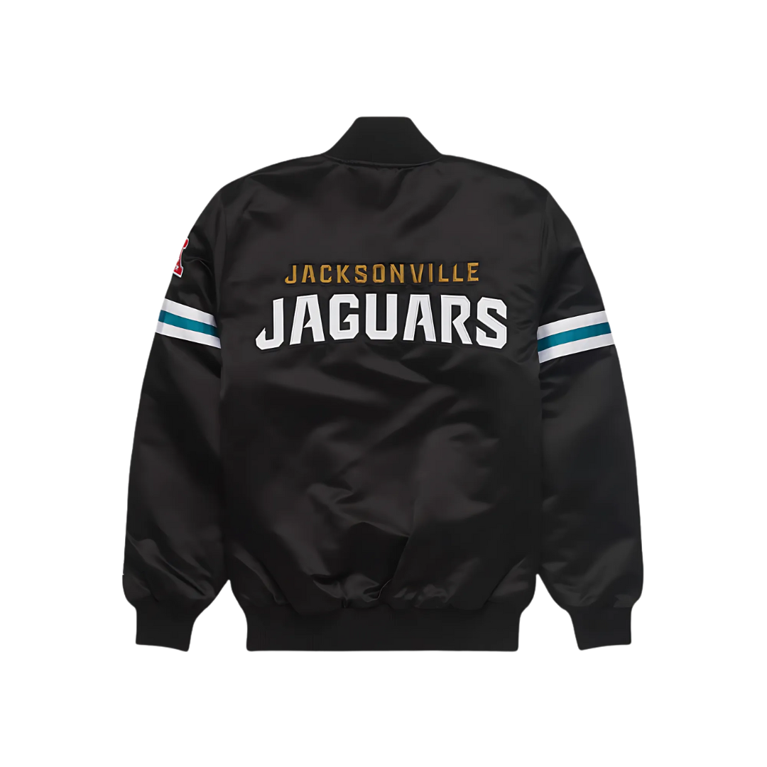 Premium Satin Jacket for Jacksonville Jaguars Fans, JacketnJoint