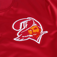 Authentic Tampa Bay Buccaneers Red Satin Bomber Jacket, JacketnJoint