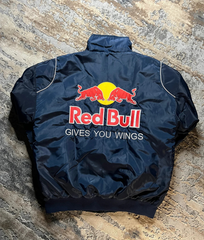 Vintage Motorsport Racing Bomber Jacket – Red Bull Inspired