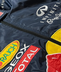 Vintage Motorsport Racing Bomber Jacket – Red Bull Inspired