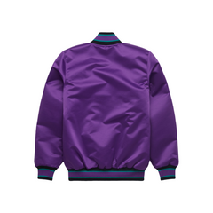 Arizona Diamondbacks satin varsity bomber jacket back view, Jacketnoint