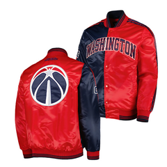 Official NBA Washington Wizards satin basketball jacket, JacketnJoint