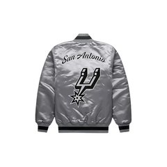 NBA San Antonio Spurs fan apparel satin jacket, JacketnJoint