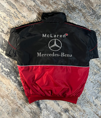 McLaren Mercedes Inspired Vintage Racing Jacket