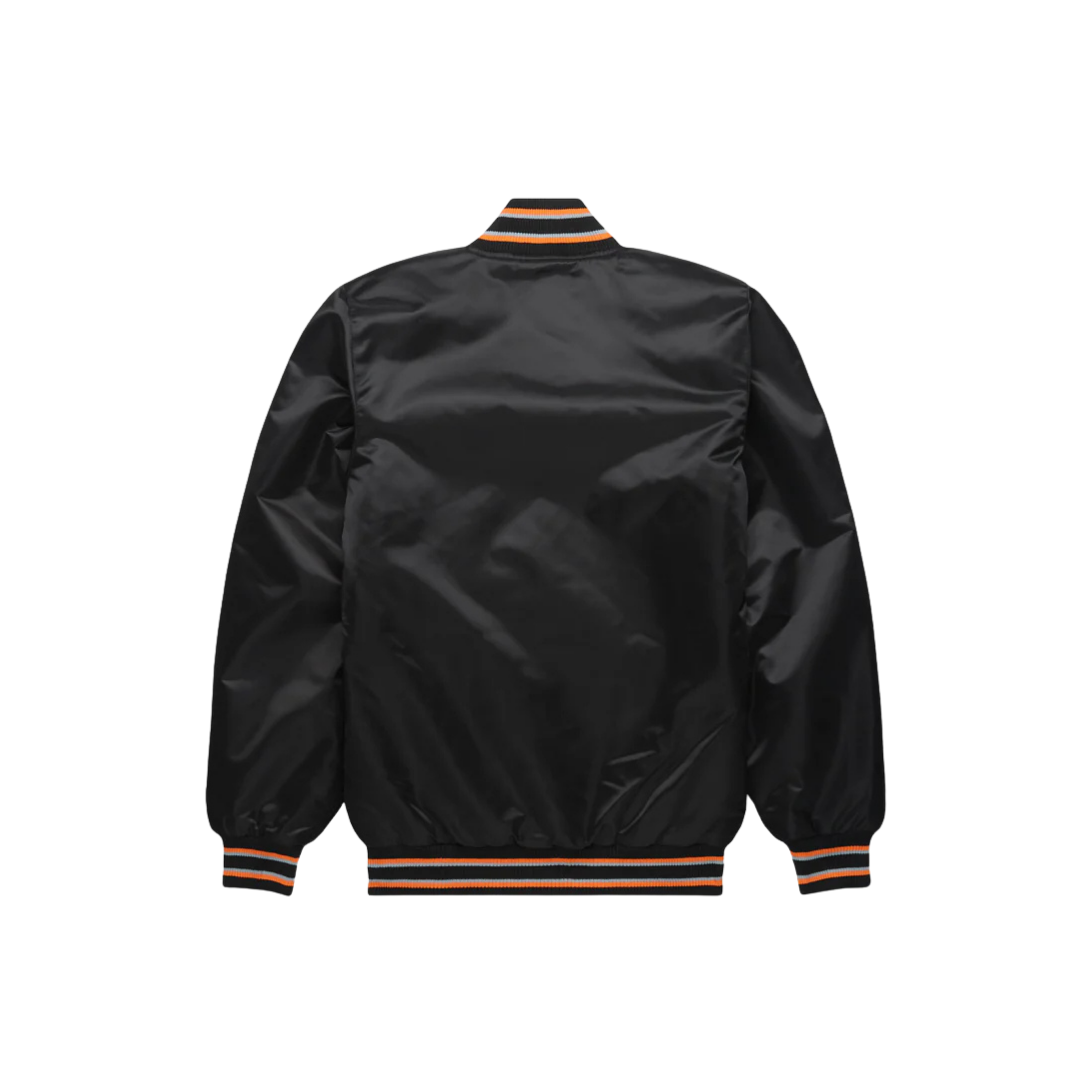  Official MLB Fan Apparel black satin jacket, JacketnJoint