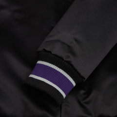 Retro Colorado Rockies satin jacket with ribbed collar and cuffs, JacketnJoint