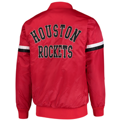 Rockets satin bomber jacket back view, JacketnJoint