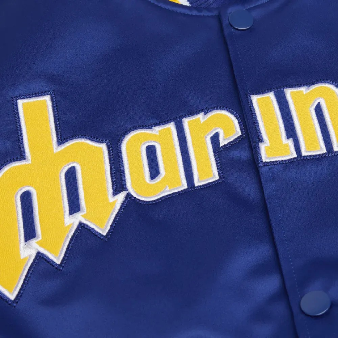 Classic Seattle Mariners Satin Jacket for Baseball Fans, JacketnJoint