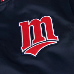 MLB Minnesota Twins satin jacket with team logo, JacketnJoint