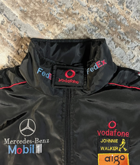 McLaren Mercedes Inspired Vintage Racing Jacket