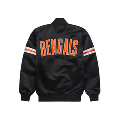Bengals black and orange NFL team outerwear, JacketnJoint