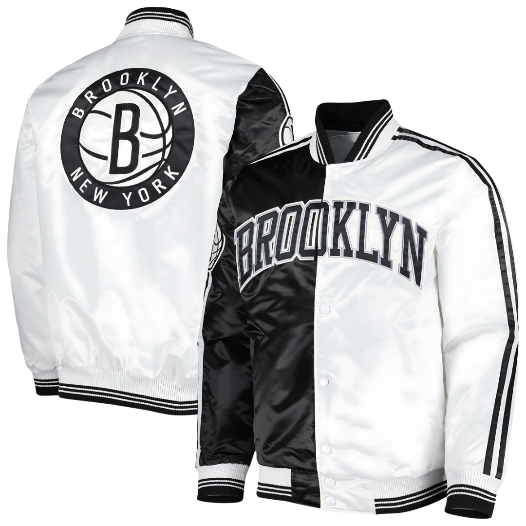 Brooklyn Nets Nights Edition satin jacket, JacketnJoint