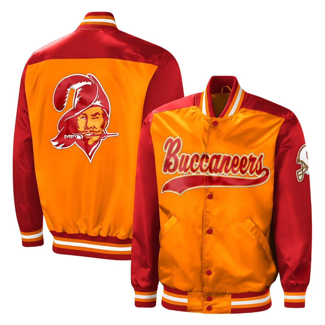 Buccaneers Satin Game Day Jacket for Fans, JacketnJoint