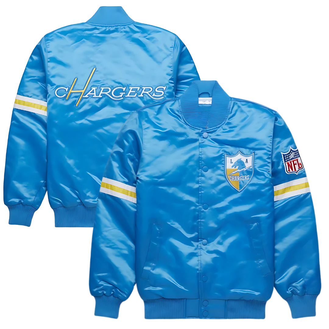 Official Chargers Champion Edition Satin Fanwear, JacketnJoint