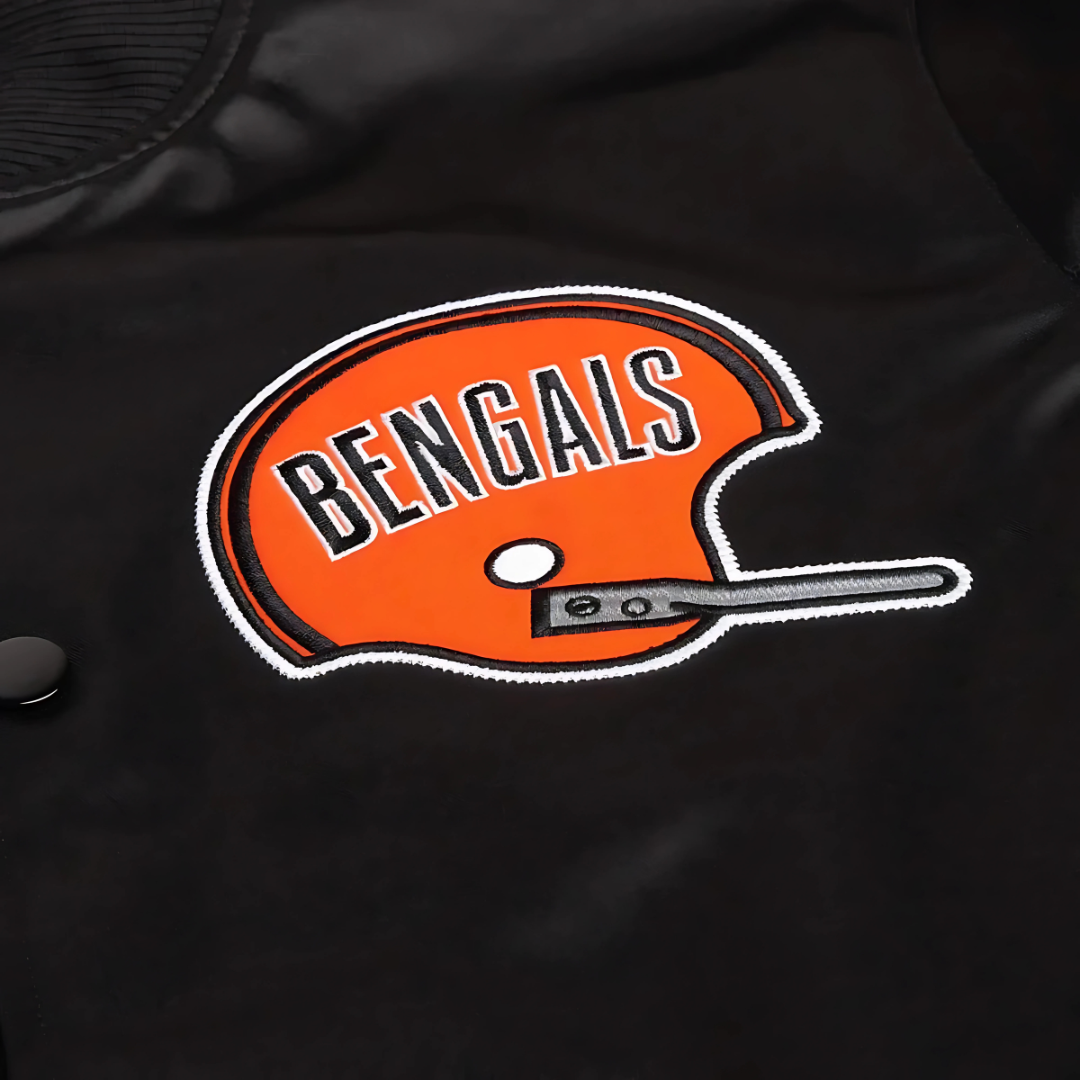 Authentic Cincinnati Bengals varsity-style jacket, JacketnJoint