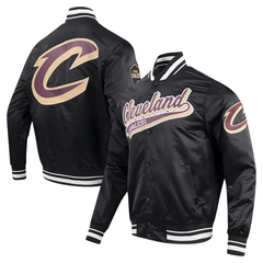 Classic edition Cleveland Cavaliers satin outerwear for fans, JacketnJoint