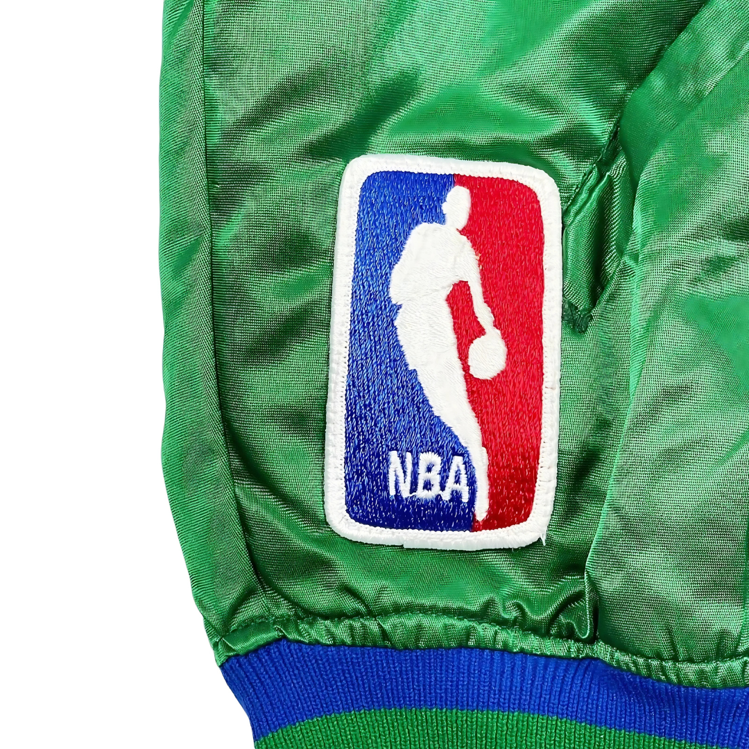 Dallas Mavericks official NBA satin bomber outerwear, JacketnJoint