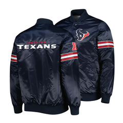 Houston Texans Premium Satin NFL Fanwear Jacket, JacketnJoint