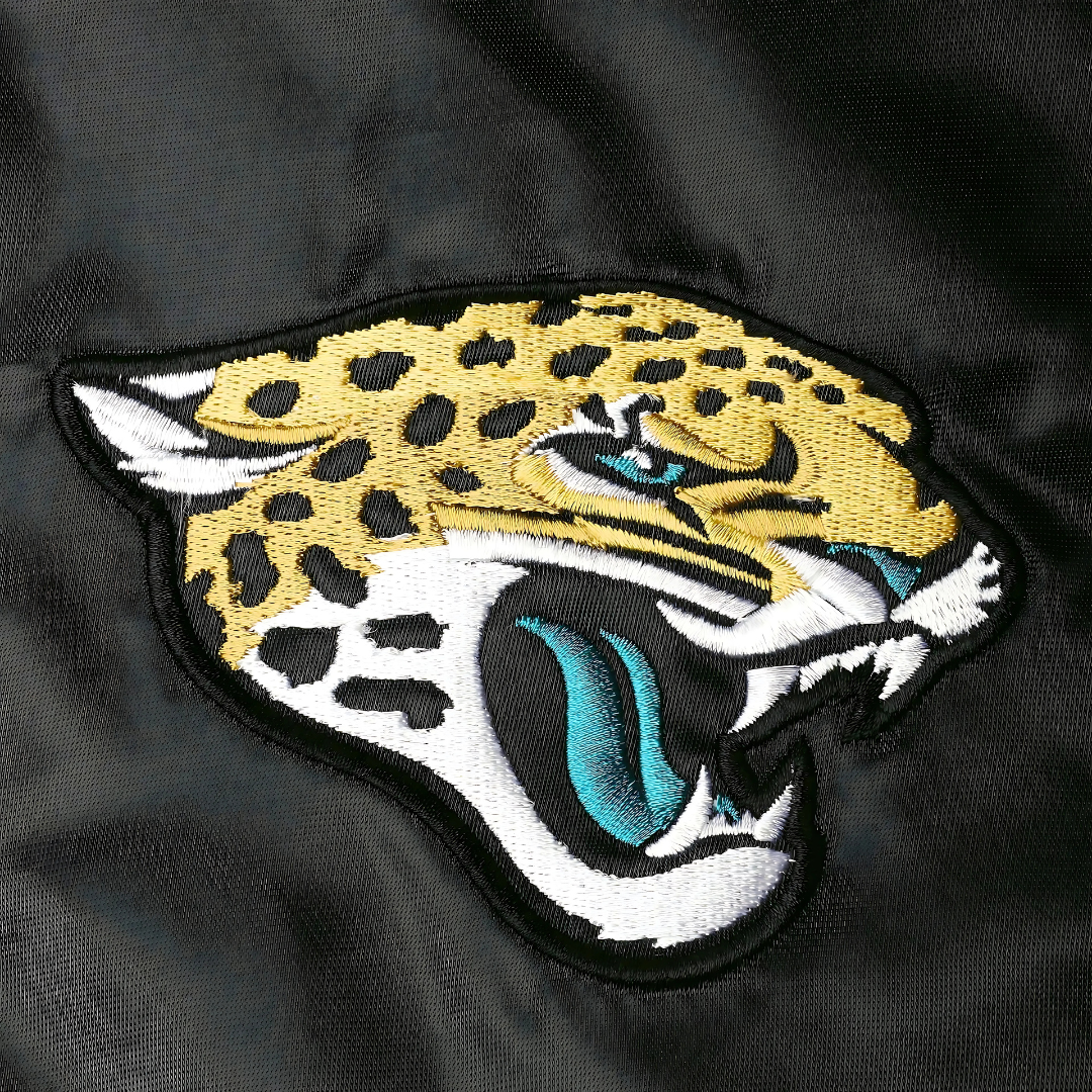 Authentic NFL Satin Bomber Jacksonville Jaguars, JacketnJoint