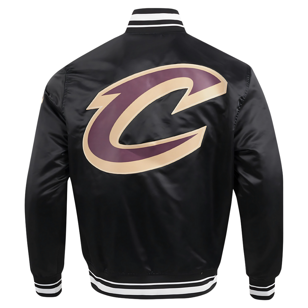 Official Cleveland Cavaliers satin basketball jacket, JacketnJoint