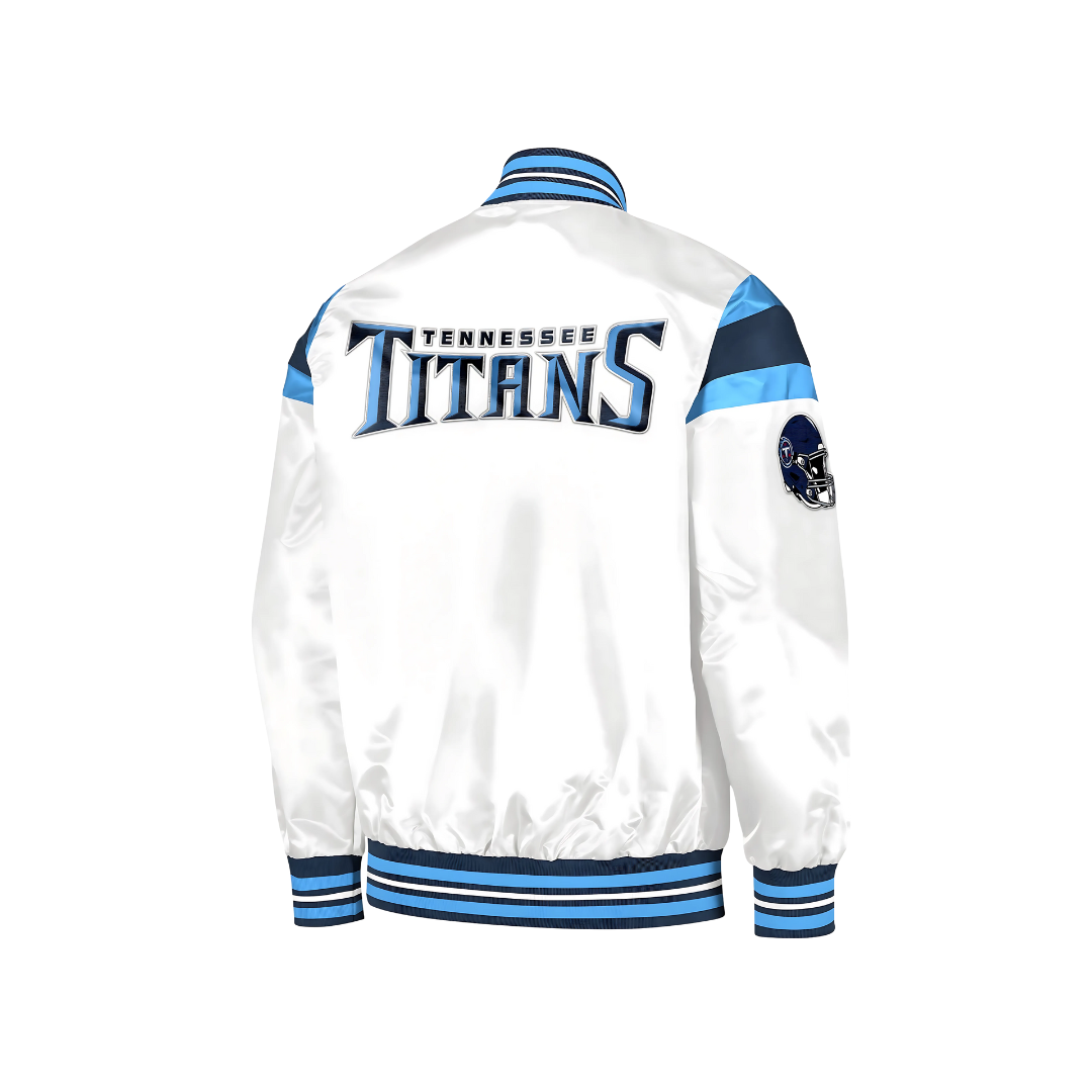 Tennessee Titans NFL Legacy Team Jacket back view, JacketnJoint